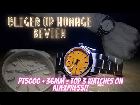 bli ger rolex watch|36mm bliger watch review.